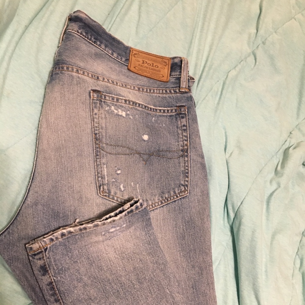 Ralph Lauren Polo distressed Men’s jeans